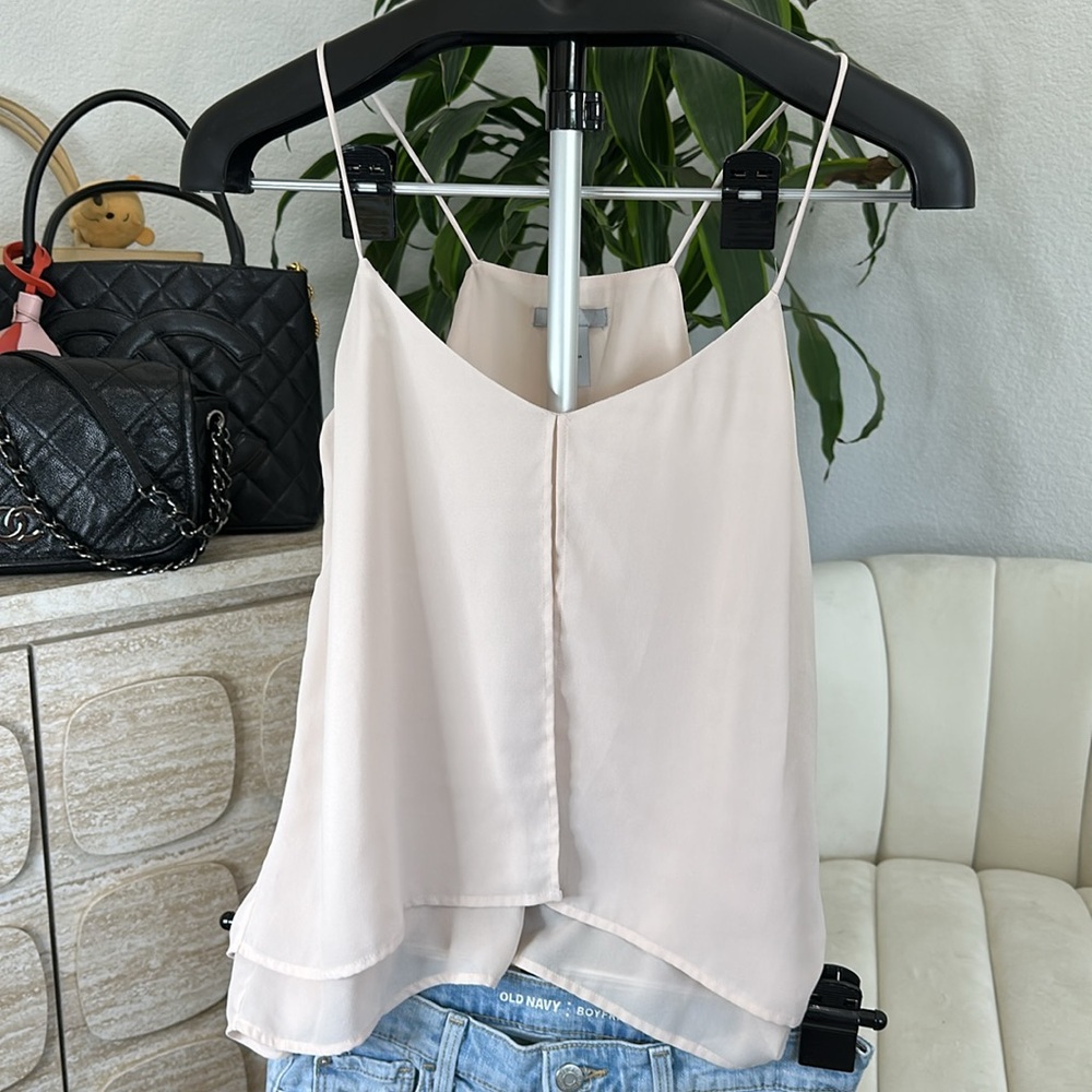 #20 Tank Top Clearance Beige Spaghetti Strap